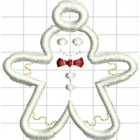 Ponchado Navidad Galleta calidad listo para bordar en Printernet