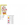 Ponchado Navidad Santa Claus corazon para bordar en Printernet