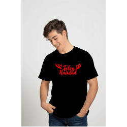 Playera Diseño Feliz Navidad Diseño Unico Printernet