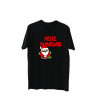 Playera Diseño Feliz Navidad con Santa  Diseño Unico Printernet