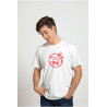 Playera Diseño Feliz Navidad con árbol Diseño rojo Printernet