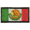 Ponchado Bandera Mexico para bordar en Printernet