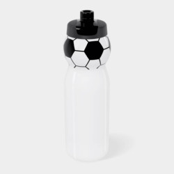 CILINDRO DEPORTIVO SOCCER BLANCO Y NEGRO - vista 1