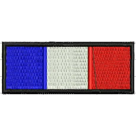 Ponchado Bandera Francia para bordar en Printernet