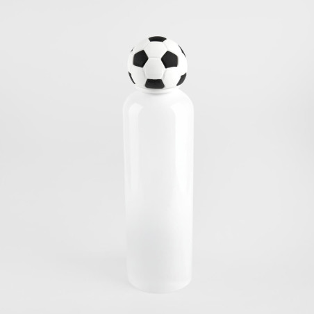 CILINDRO METÁLICO SOCCER BLANCO - vista 1