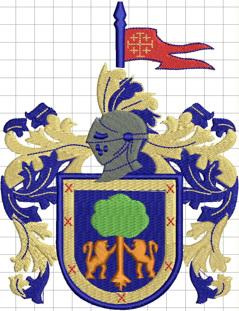 Ponchado Gobierno Jalisco Escudo para bordar en Printernet