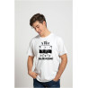 Printernet Playera De Manga Corta con Diseño de Amor y amistad, Tu me haces mejor persona