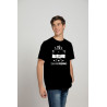 Printernet Playera De Manga Corta con Diseño de Amor y amistad, Tu me haces mejor persona