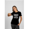 Printernet Playera De Manga Corta con Diseño de Amor y amistad, Lo divertido del camino es perderse con amig@s