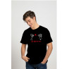 Printernet Playera De Manga Corta con Diseño de Amor y amistad, Yo digo TE AMO