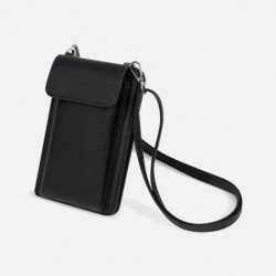 CARTERA PORTA PASAPORTE AVELINE NEGRO | Printernet