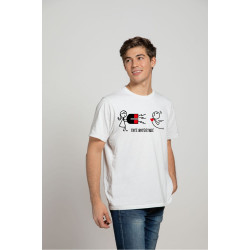 Printernet Playera De Manga Corta con Diseño de Amor y amistad, Eres Irresistible