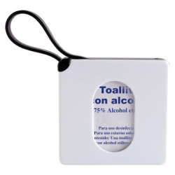 ESTUCHE CON PADS DE ALCOHOL NEGRO | Printernet