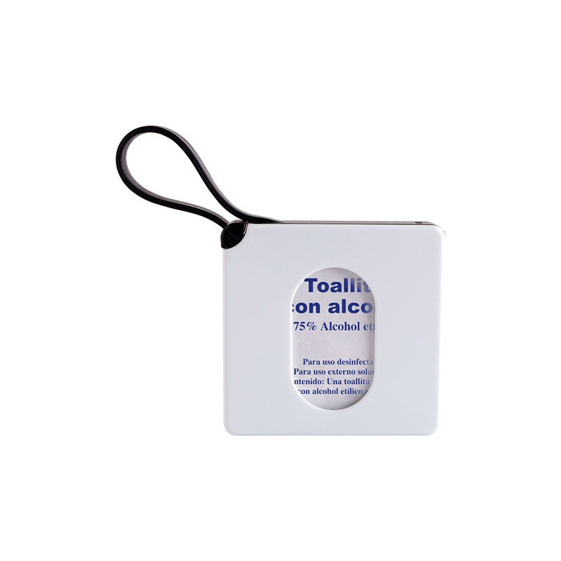 ESTUCHE CON PADS DE ALCOHOL NEGRO | Printernet
