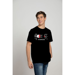 Printernet Playera De Manga Corta con Diseño de Amor y amistad, Eres Irresistible