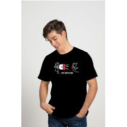 Printernet Playera De Manga Corta con Diseño de Amor y amistad, Eres Irresistible