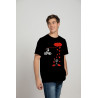 Printernet Playera De Manga Corta con Diseño de Amor y amistad, Bicicleta de Amor