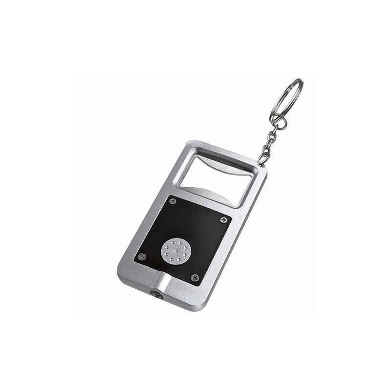 LLAVERO DESTAPADOR C/LUZ STADIUM NEGRO | Printernet