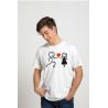 Printernet Playera De Manga Corta con Diseño de Amor y amistad, Te regalo mi Corazon