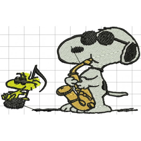 Ponchado Snoopy para bordar en Printernet