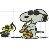 Ponchado Snoopy para bordar en Printernet