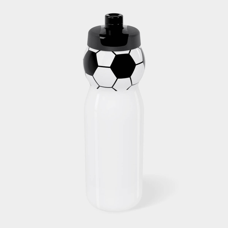 CILINDRO DEPORTIVO SOCCER BLANCO Y NEGRO | Printernet