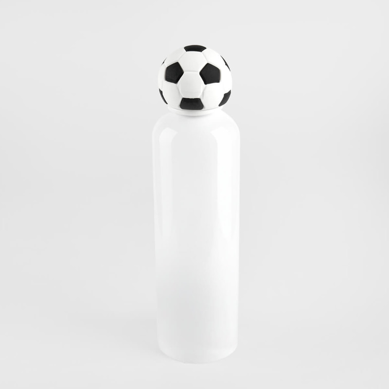 CILINDRO METÁLICO SOCCER BLANCO | Printernet