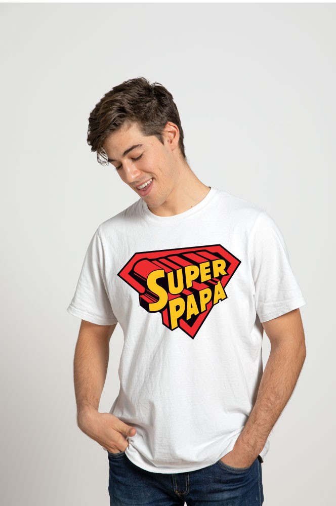 Playera Día Del Padre Diseño Eres mi Super Papa