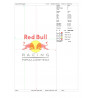 Ponchado Red Bull  para bordar en Printernet