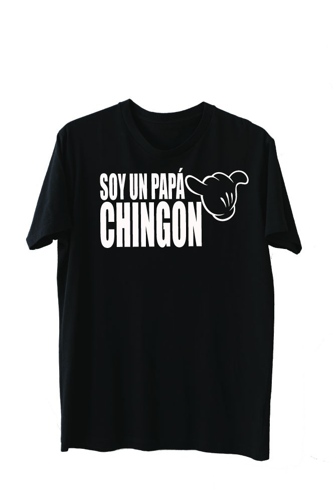 Playera Printernet Alta Calidad Feliz  Día Del Padre Diseño Soy Un Papá Chingón