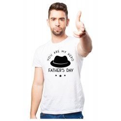 Printernet Playera De Manga Corta Tu eres mi Heroe My Hero