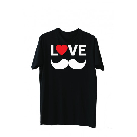 Printernet Playera De Manga Corta Feliz día del Padre Love Dad