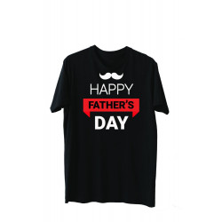 Printernet Playera De Manga Corta Feliz día del Padre Fathers Day