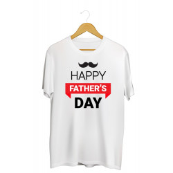 Printernet Playera De Manga Corta Feliz día del Padre Fathers Day