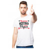 Printernet Playera De Manga Corta Feliz día del Padre Mi persona Favorita