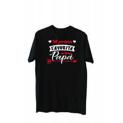 Printernet Playera De Manga Corta Feliz día del Padre Mi persona Favorita