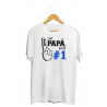 Printernet Playera Feliz día del Padre Soy fan numero 1 de mi PAPA
