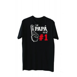 Printernet Playera Feliz día del Padre Soy fan numero 1 de mi PAPA