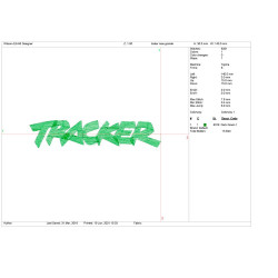 Ponchado Tracker para bordar en Printernet