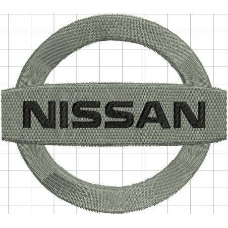 Ponchado Nissan para bordar en Printernet