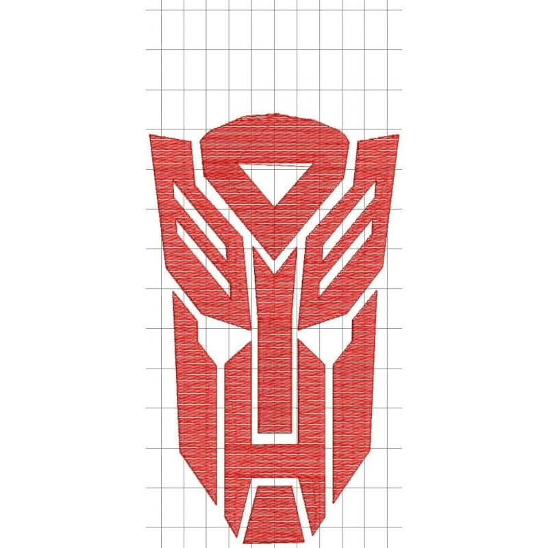 Ponchado Transformers Autobots para bordar en Printernet Ponchado Transformers Autobots para bordar en Printernet