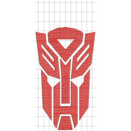 Ponchado Transformers Autobots para bordar en Printernet
