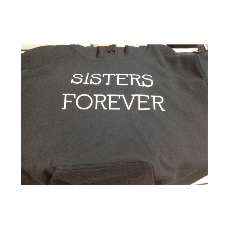Printernet Sudadera Sisters Forever Original Diseño Unico Printernet Sudadera Sisters Forever Original Diseño Unico