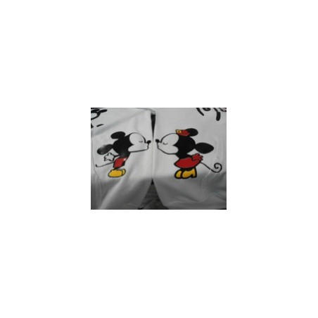 Printernet Sudaderas El y Ella Mr y Mrs con mickey y minnie San Valentin Amor y Amistad