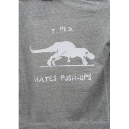 Printernet Sudadera T-rex dinosaurio Diseño Original Unico
