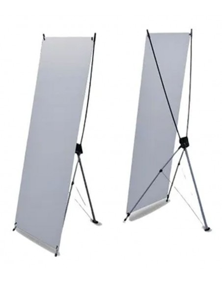 Porta Banner Printernet tipo X araña tripie 60x160cm económico solo exhibidor