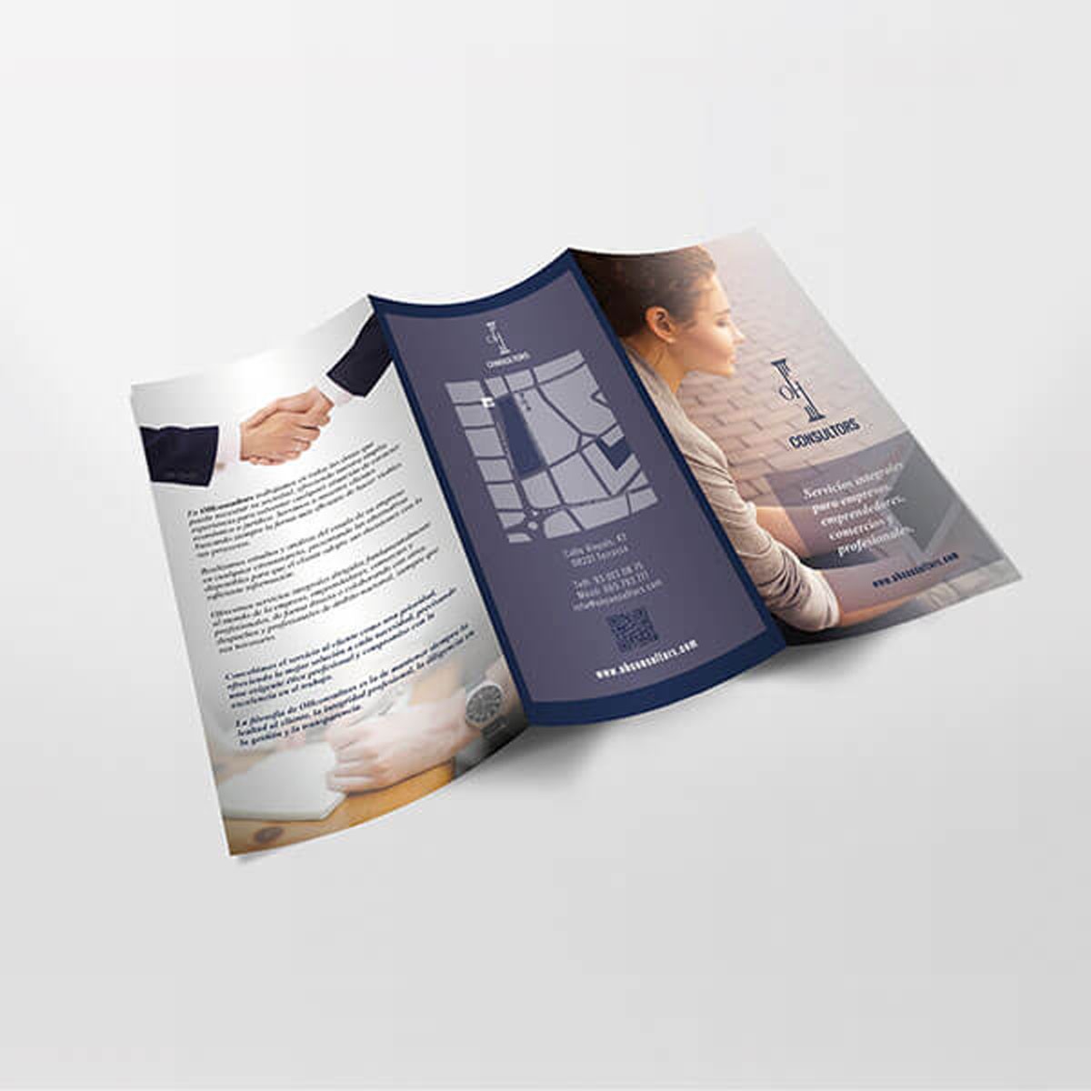 Printernet Tripticos carta (offset) paquete: 1000 f/v