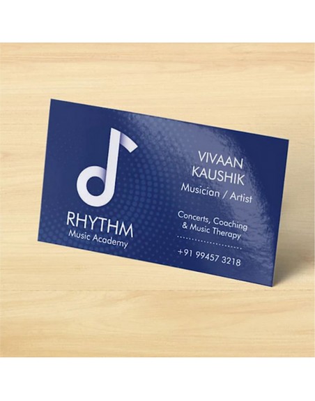 Tarjetas de presentación (digital) Paquete básico: 500