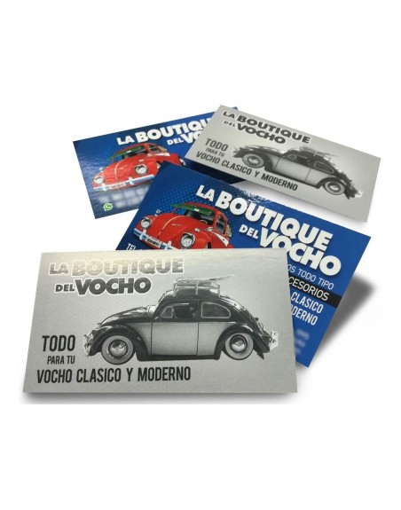 Tarjetas de presentación (digital) paquete: f/v 1000