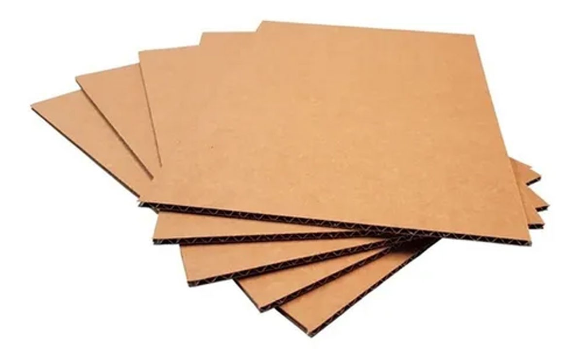 cartón flauta 1.5, 3 y 4mm metro lineal 119 cm